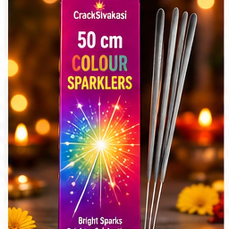 50CM COLOUR SPARKLERS