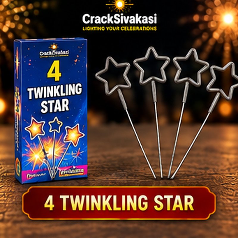 4" TWINKLING STAR